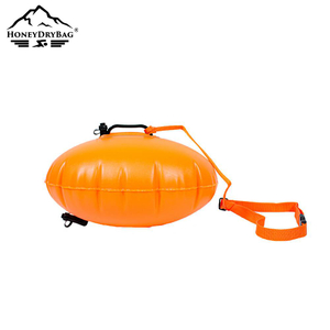 15L PVC Oval Swim Buoy with Double Air Chambers