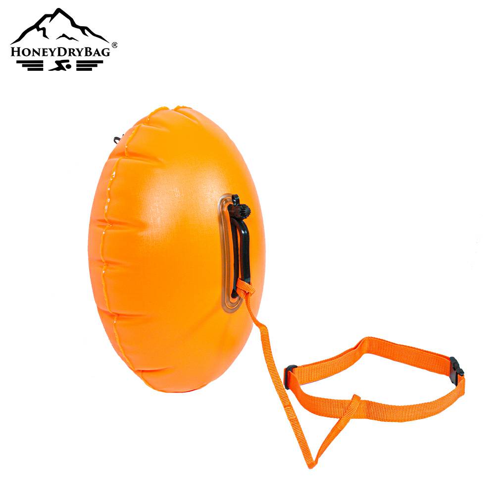 PVC Oval Swim Buoy with Double Air Chambers