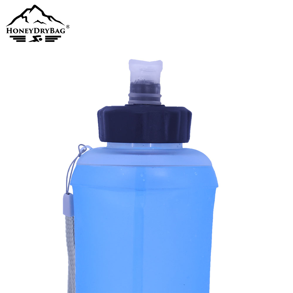 Triathlon Marathon TPU 550ml Soft Flask Water Bottle for Cross-country Race